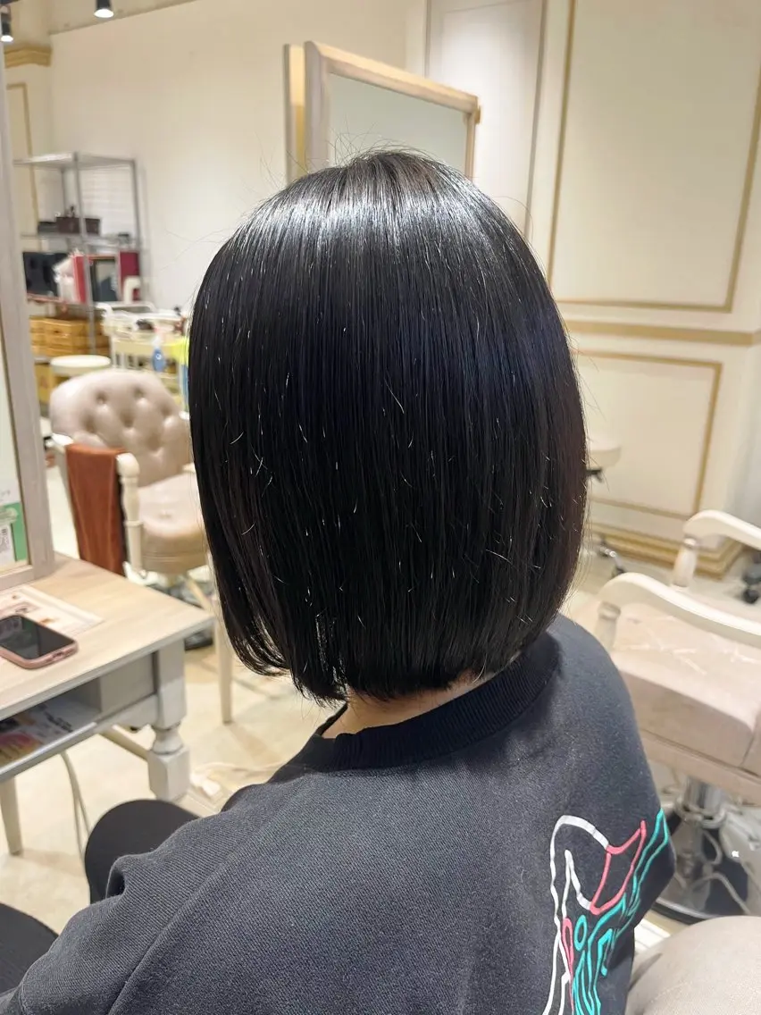【🥝土日祝日限定🥝】髪質改善カラー＋トリートメント🫧の写真