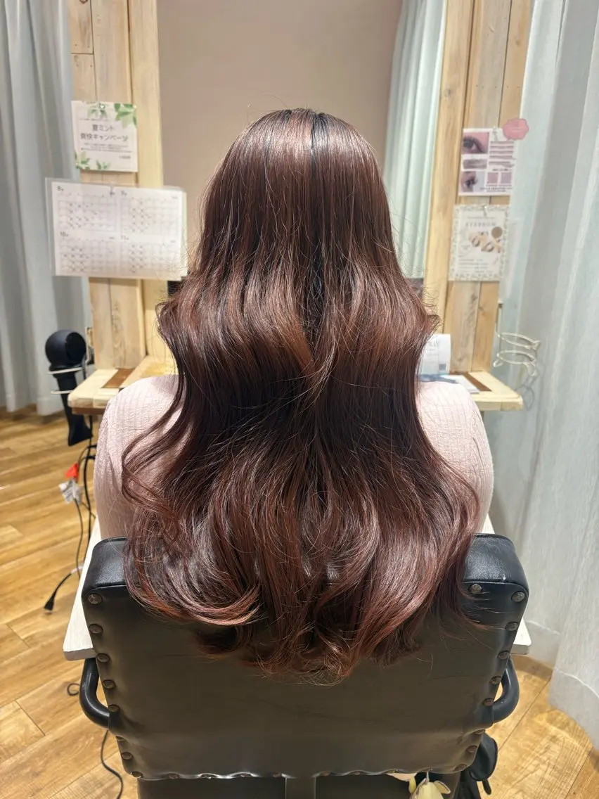 ロング 近藤 透明感カラー🫧のヘアスタイル