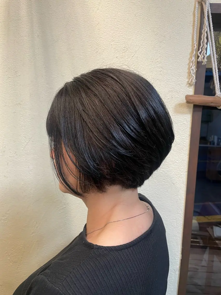 ショート ショートヘア 大庭 萌瑚のヘアスタイル