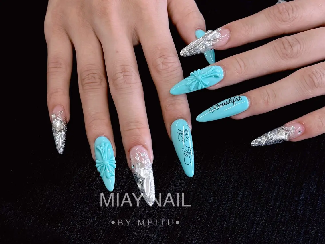 ネイル ハンドネイル 💜MIYA NAIL鶴見店のネイルデザイン