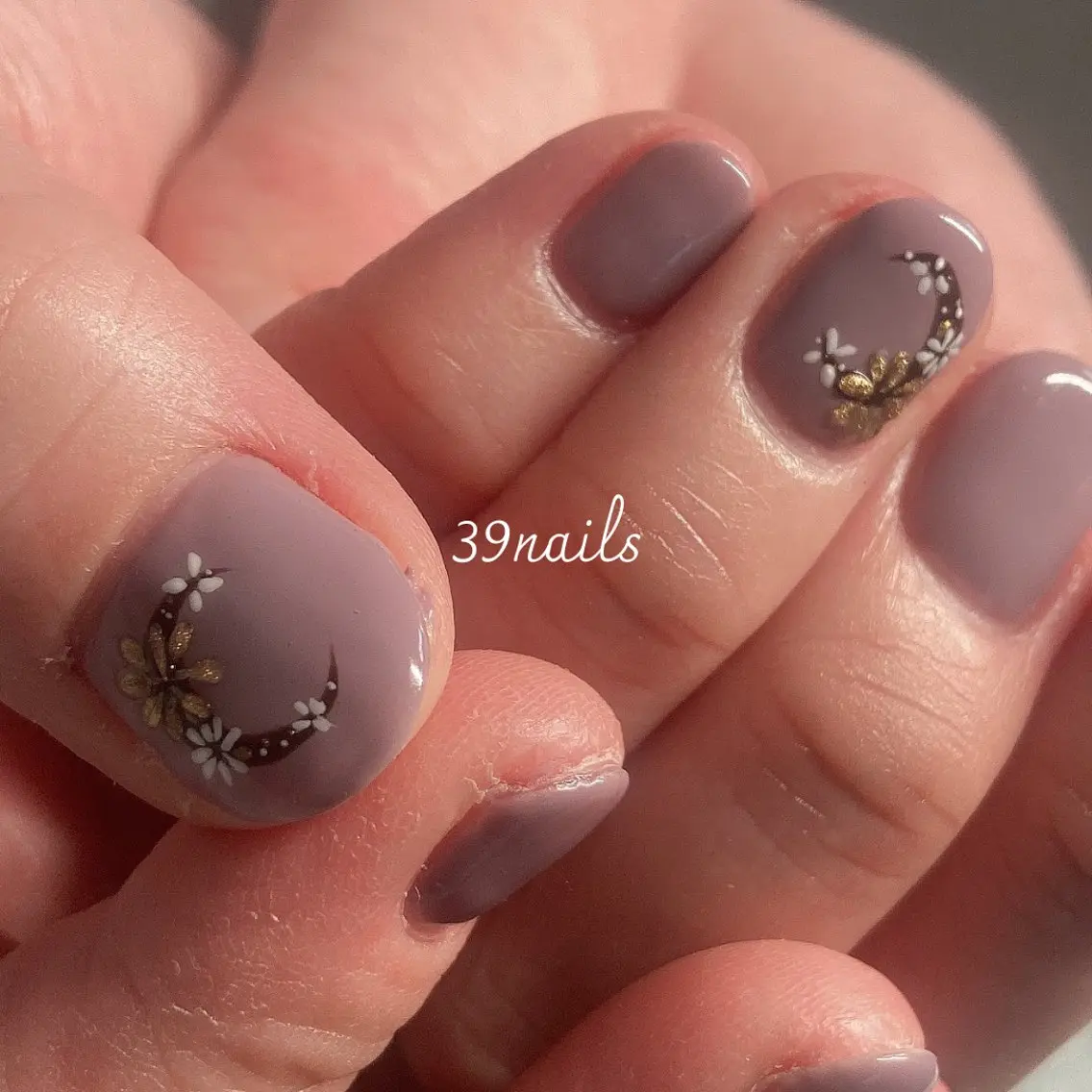 ネイル アートネイル ジェルネイル ワンカラーネイル パラジェル ハンドネイル 39-nails EharaMikuのネイルデザイン