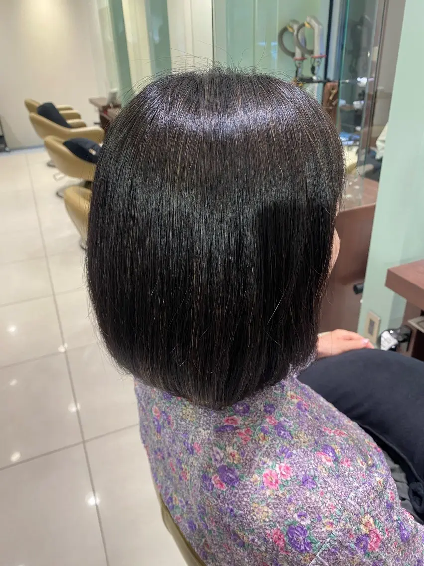 ミディアム トリートメント フルカワ ノゾミのヘアスタイル