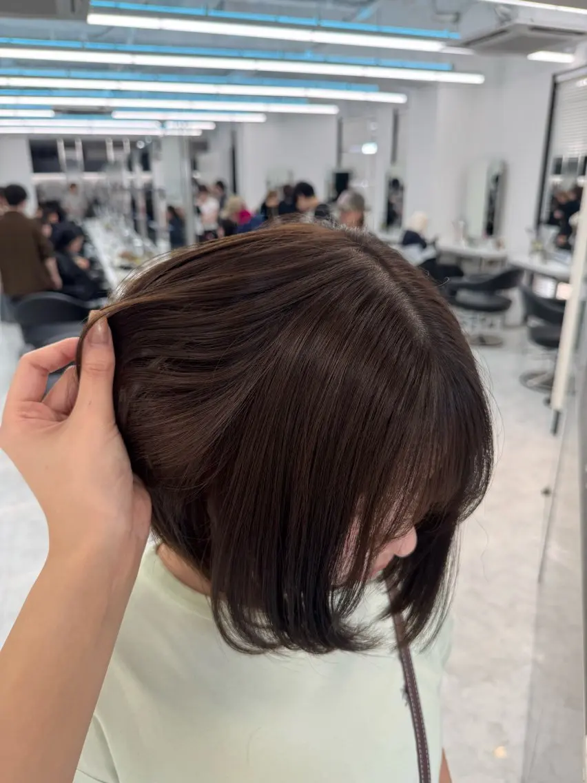 カラー ヘアカラー noa🎀美髪縮毛/ 透明感カラーのヘアスタイル