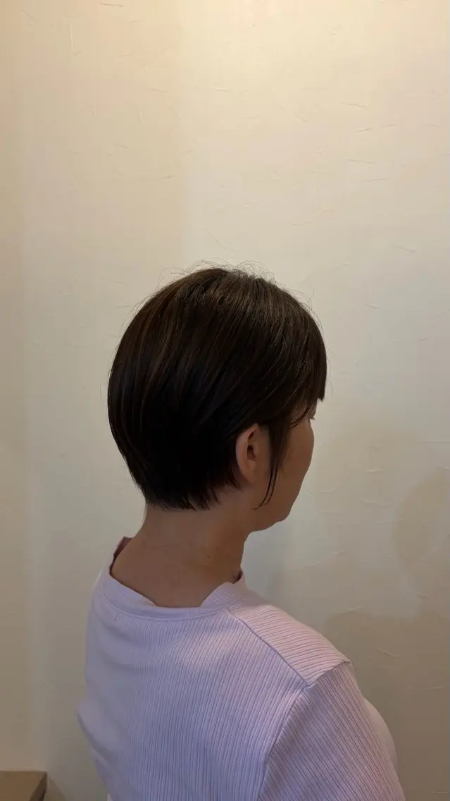 【19時半~限定‼️】レディースカット(ショート)+Aujuaケアマスクの写真