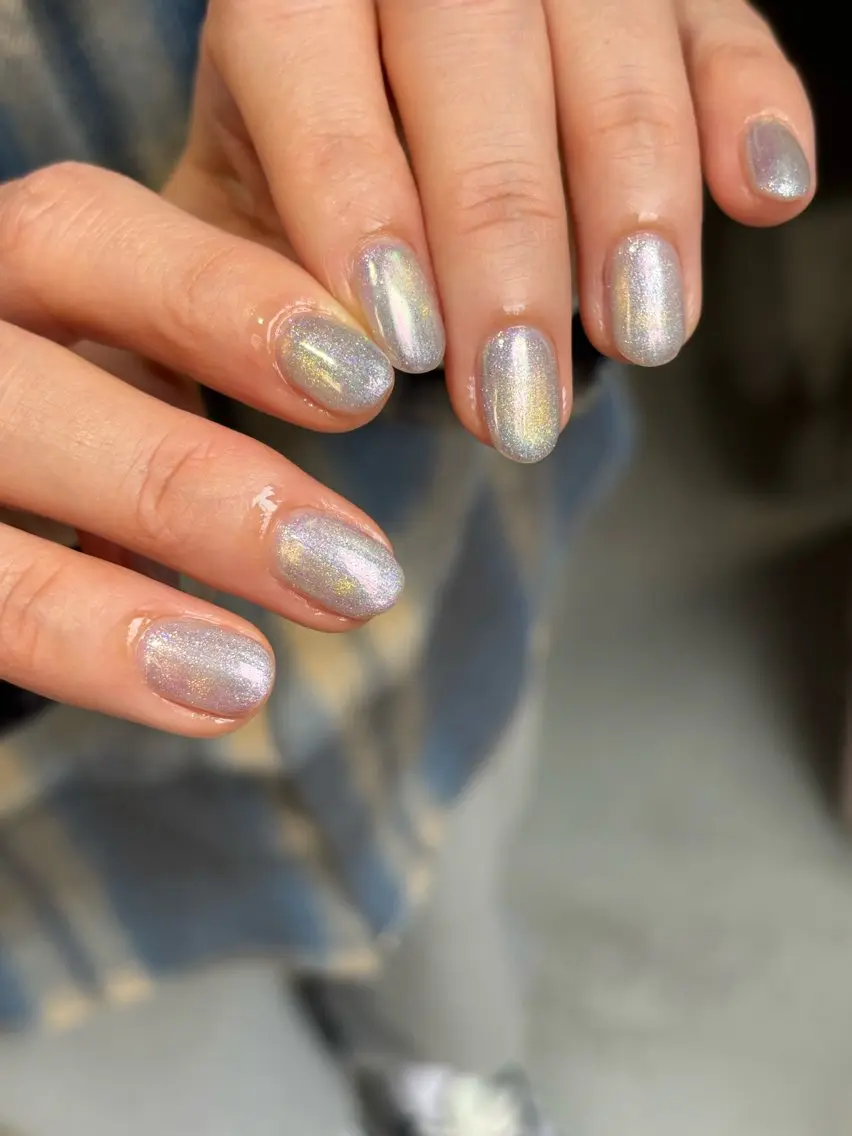 ネイル キラキラネイル マグネットネイル ハンドネイル K. Yukoのネイルデザイン