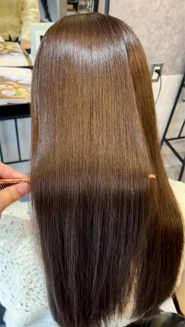 カラー 髪質改善 カット ヘアカラー トリートメント 中山 柊佑のヘアスタイル