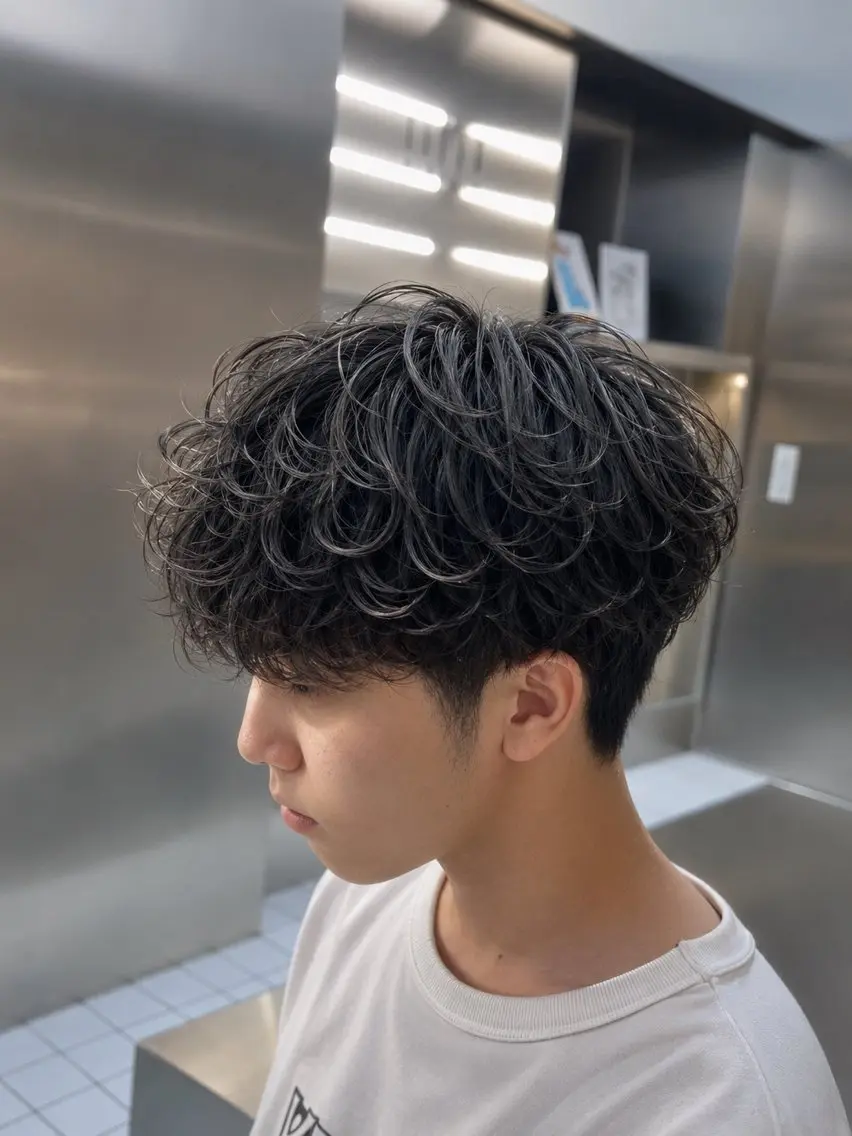 パーマ メンズ 川口 翔太郎（fifth）のヘアスタイル
