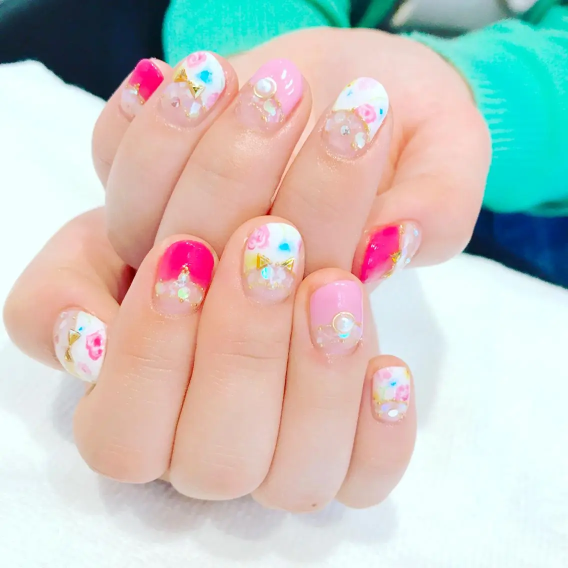 ネイル フラワーネイル NARUMI HYODOのネイルデザイン
