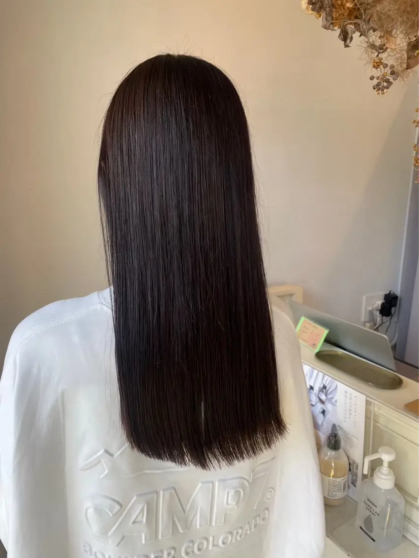 ロング YU RAのヘアスタイル