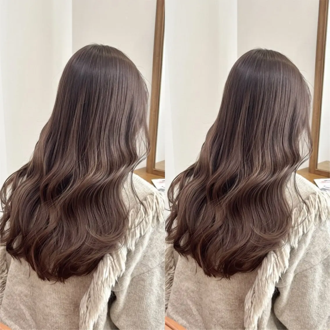 ロング カット ヘアカラー トリートメント 🧡丁寧さNo.① 🕊️白石恭丈🧡のヘアスタイル