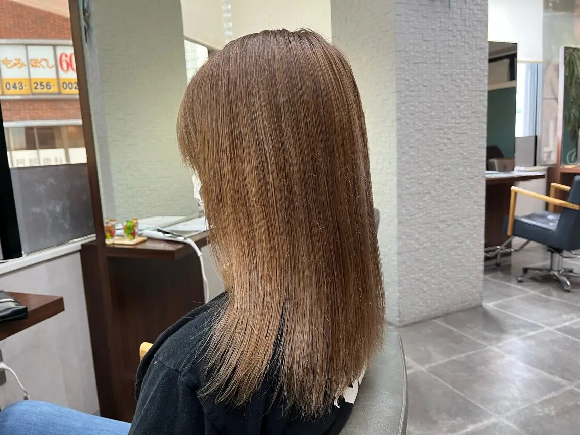 カラー カット トリートメント 長内 大明のヘアスタイル