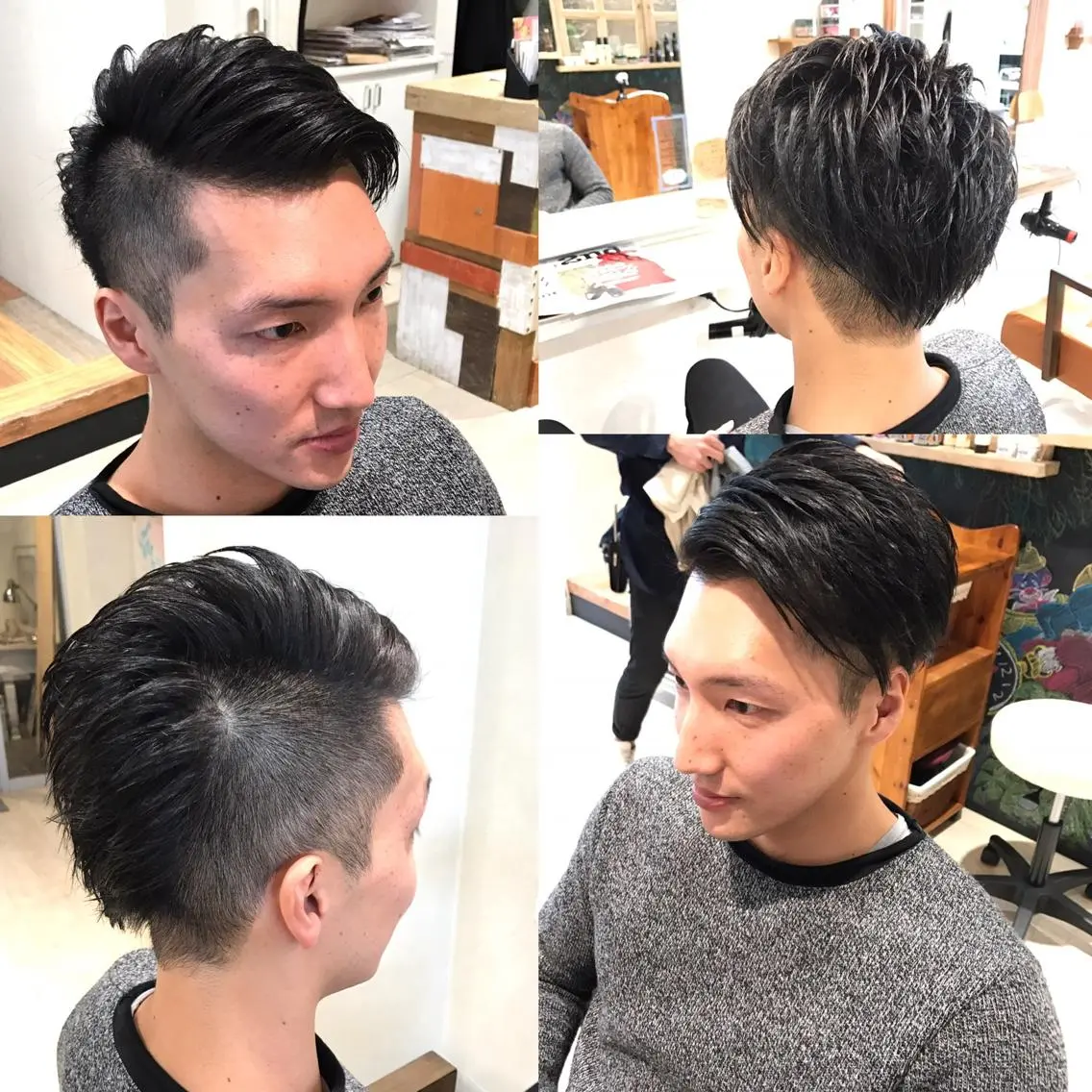ショート メンズ ツーブロック 刈り上げ メンズ指名多数!! 田島史也のヘアスタイル