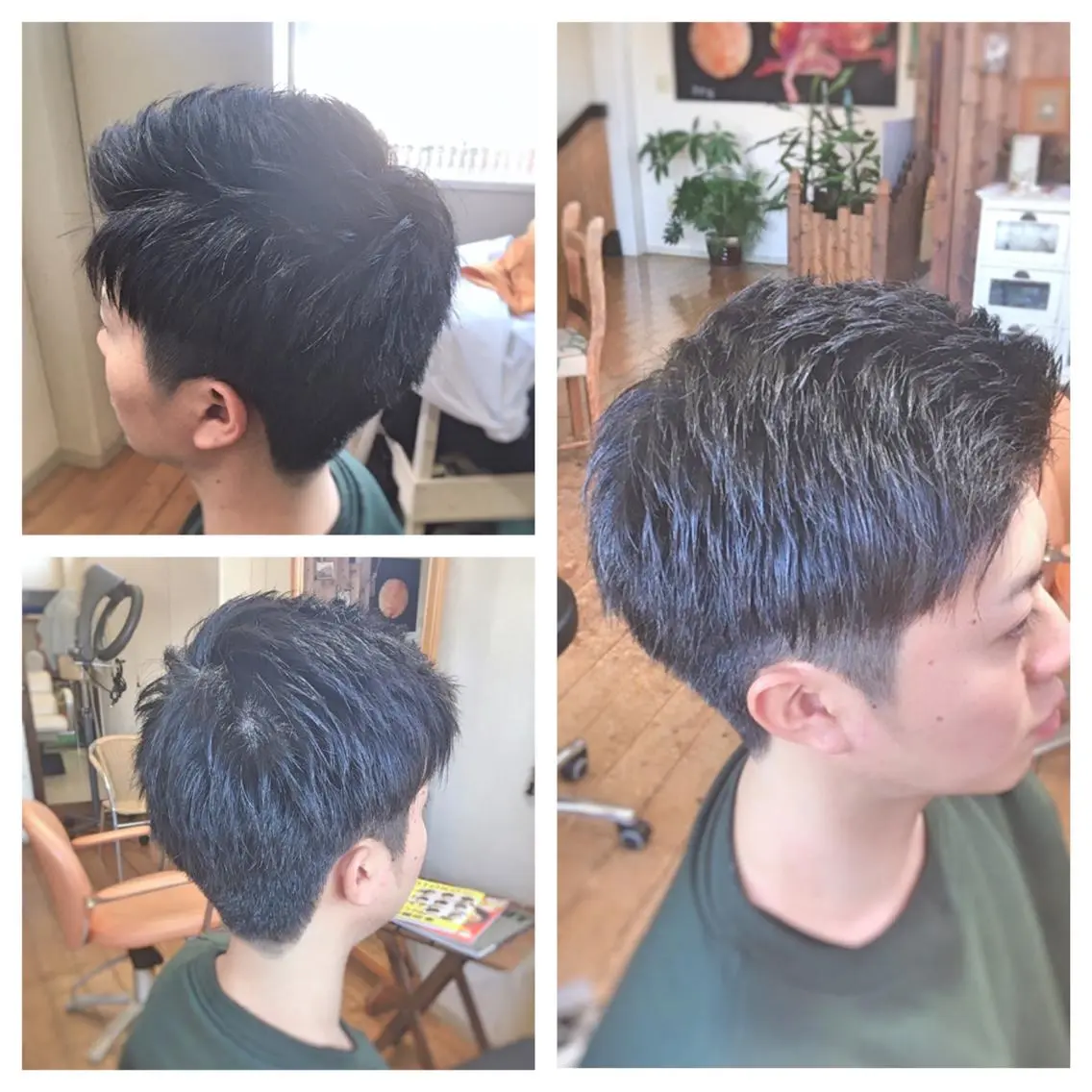 ショート メンズ タカハシ ユウヤのヘアスタイル