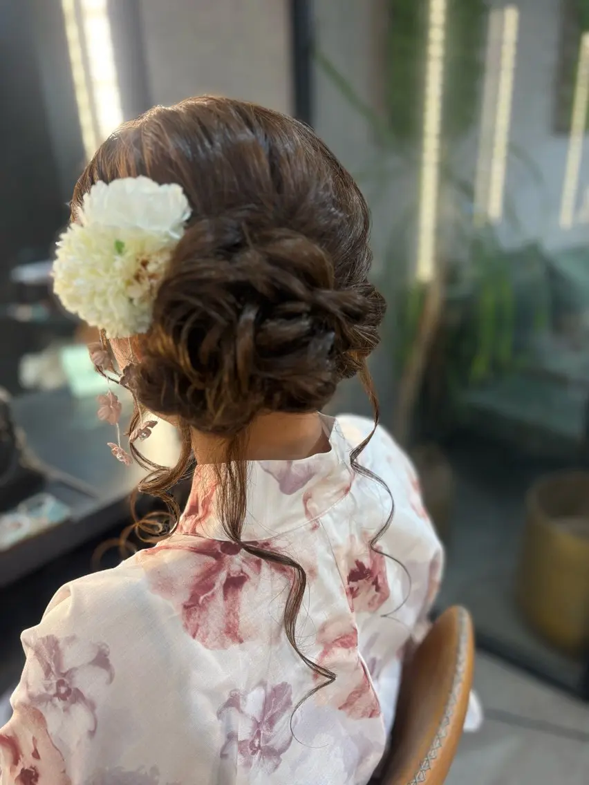 ヘアアレンジ 浴衣 ヘアメイク スーのその他イメージ