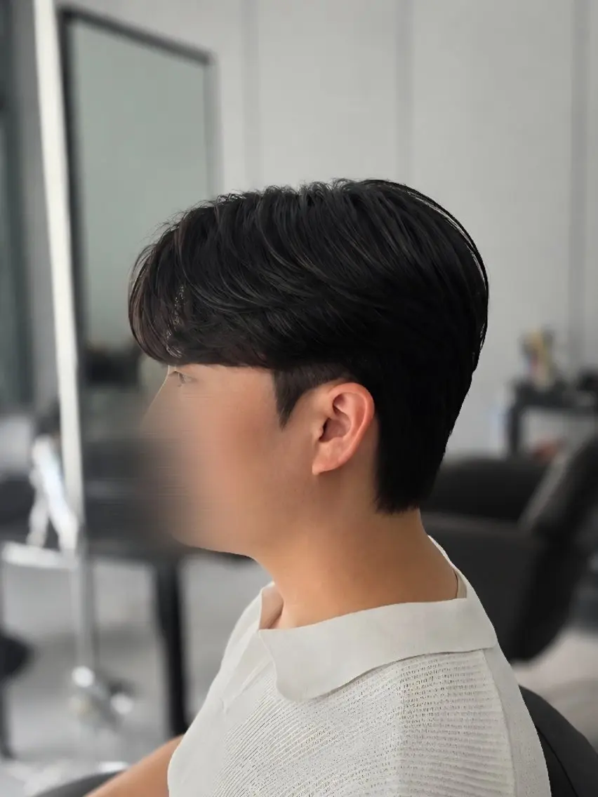 メンズ メンズデザインカット メンズ韓国風 カット 梅田/ダウンパーマ 縮毛矯正/コウセイのヘアスタイル