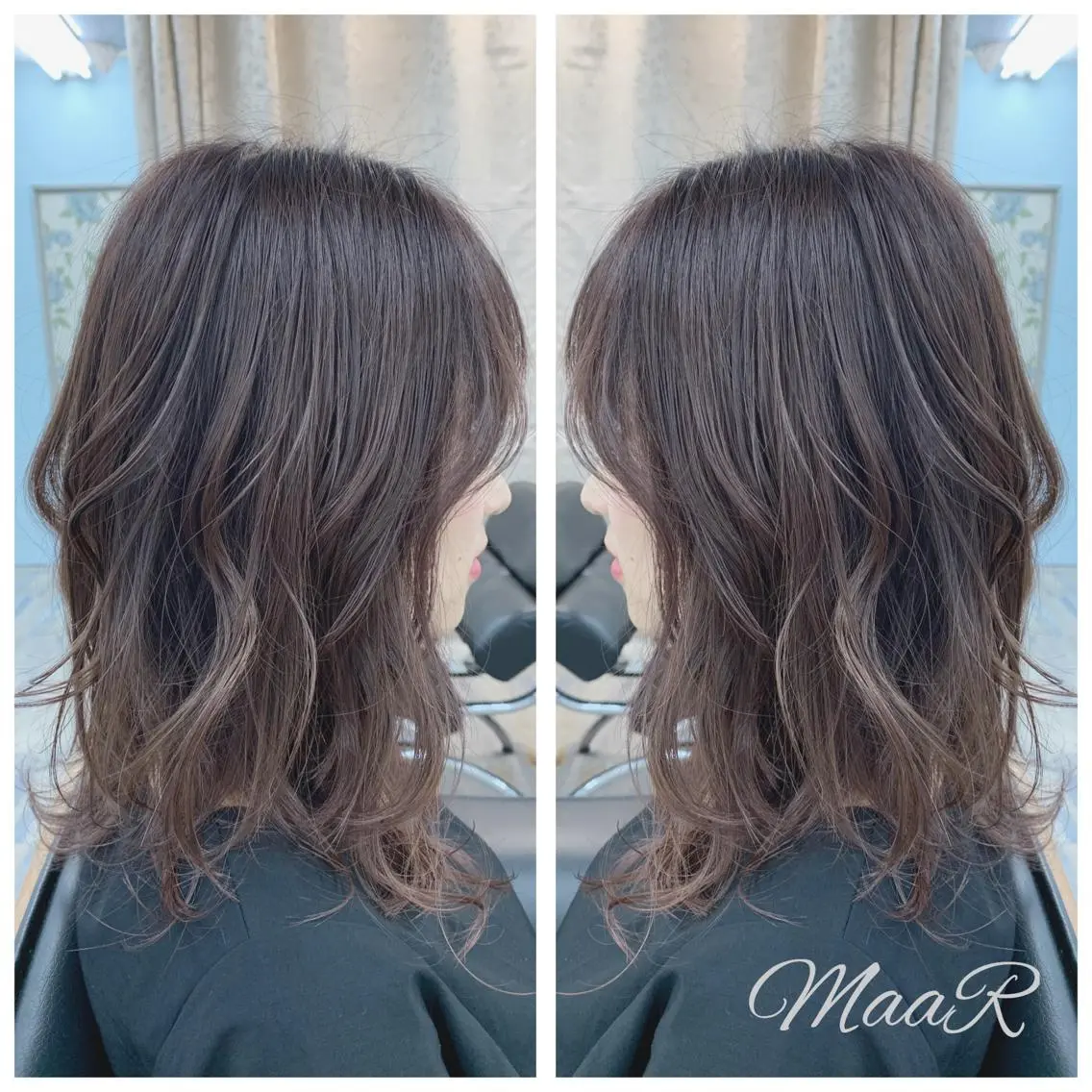 カラー Asuka Mabuchiのヘアスタイル