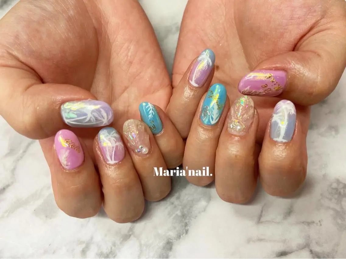 ネイル mra_nail Lunaire.のネイルデザイン