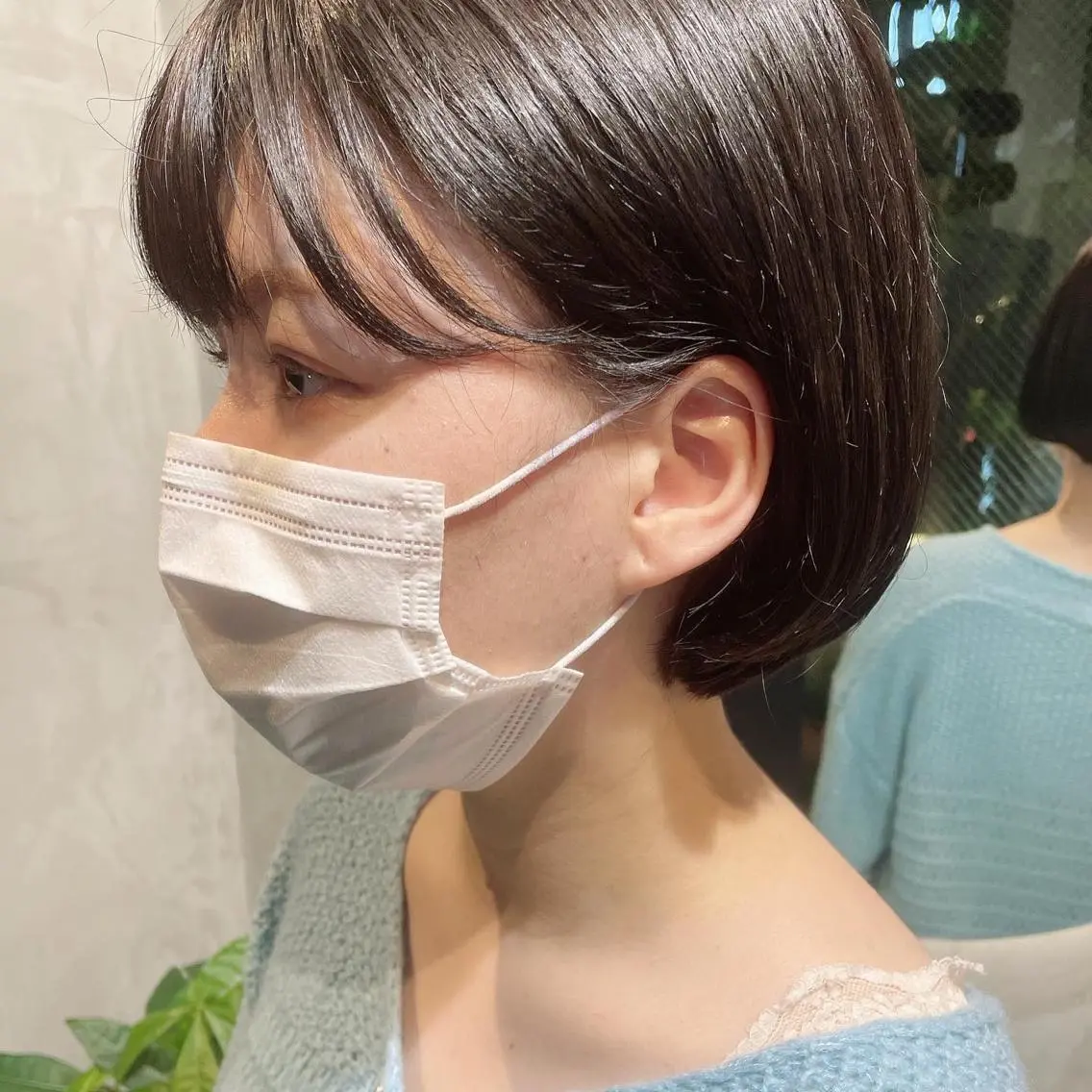 ショート カラー ボブ カット ヘアカラー ヤマモト マイのヘアスタイル