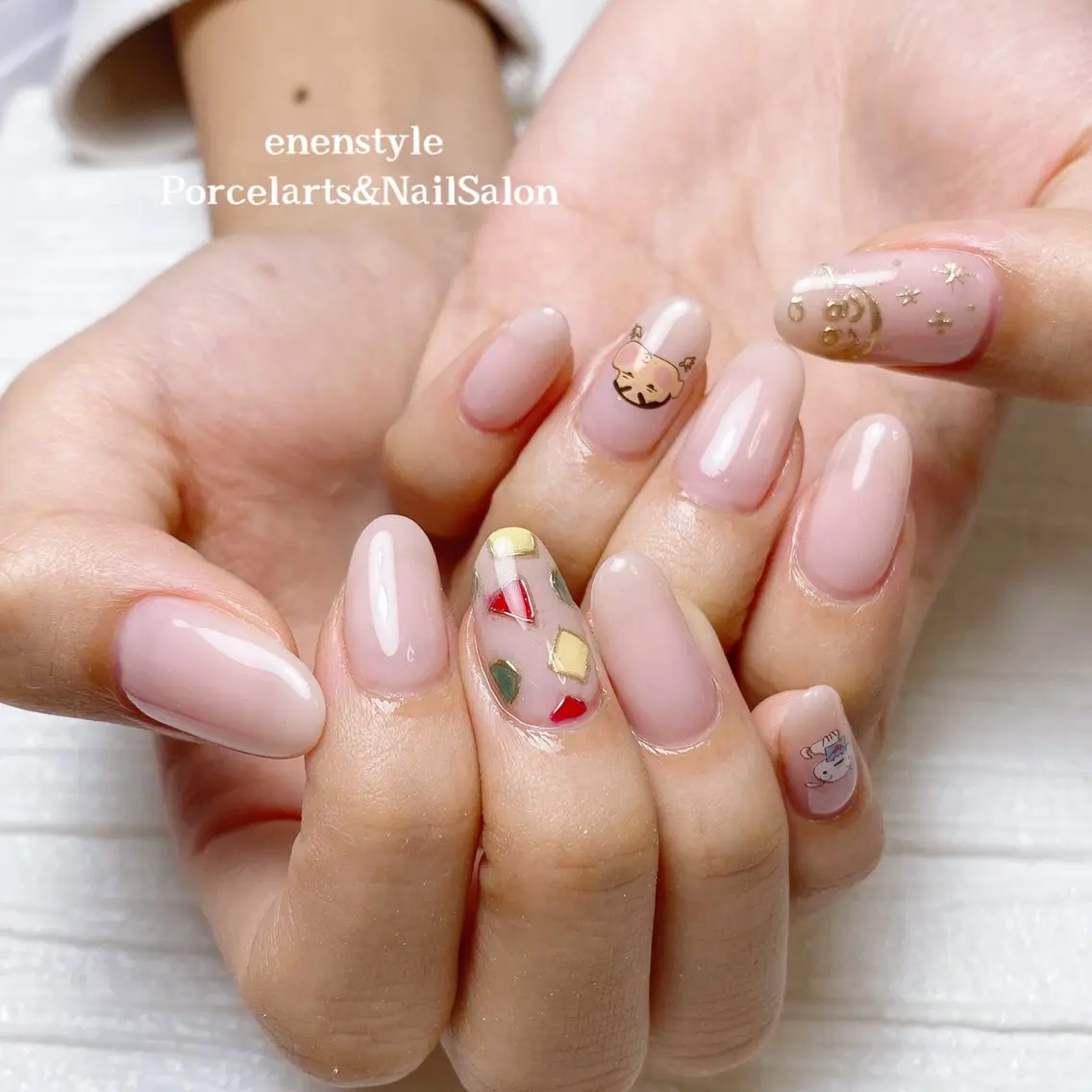 ネイル 🐾enen style 🐾のネイルデザイン