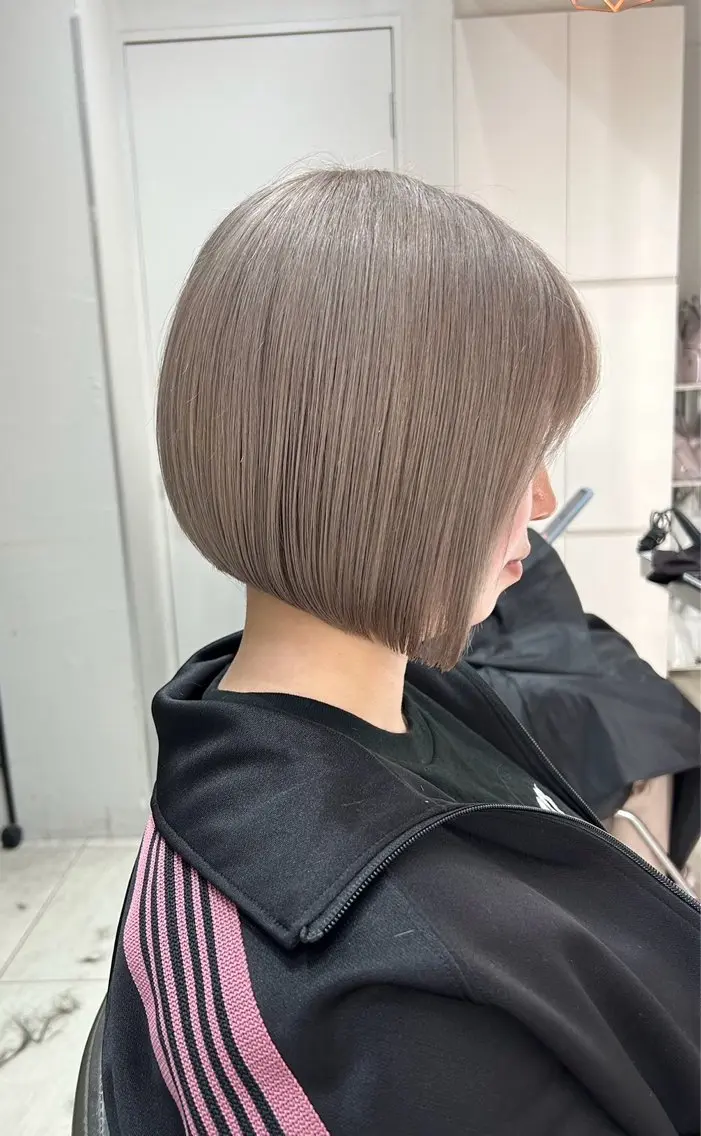 ショート モテ髪‎🫧赤み消し カラー表参道きょうこのヘアスタイル