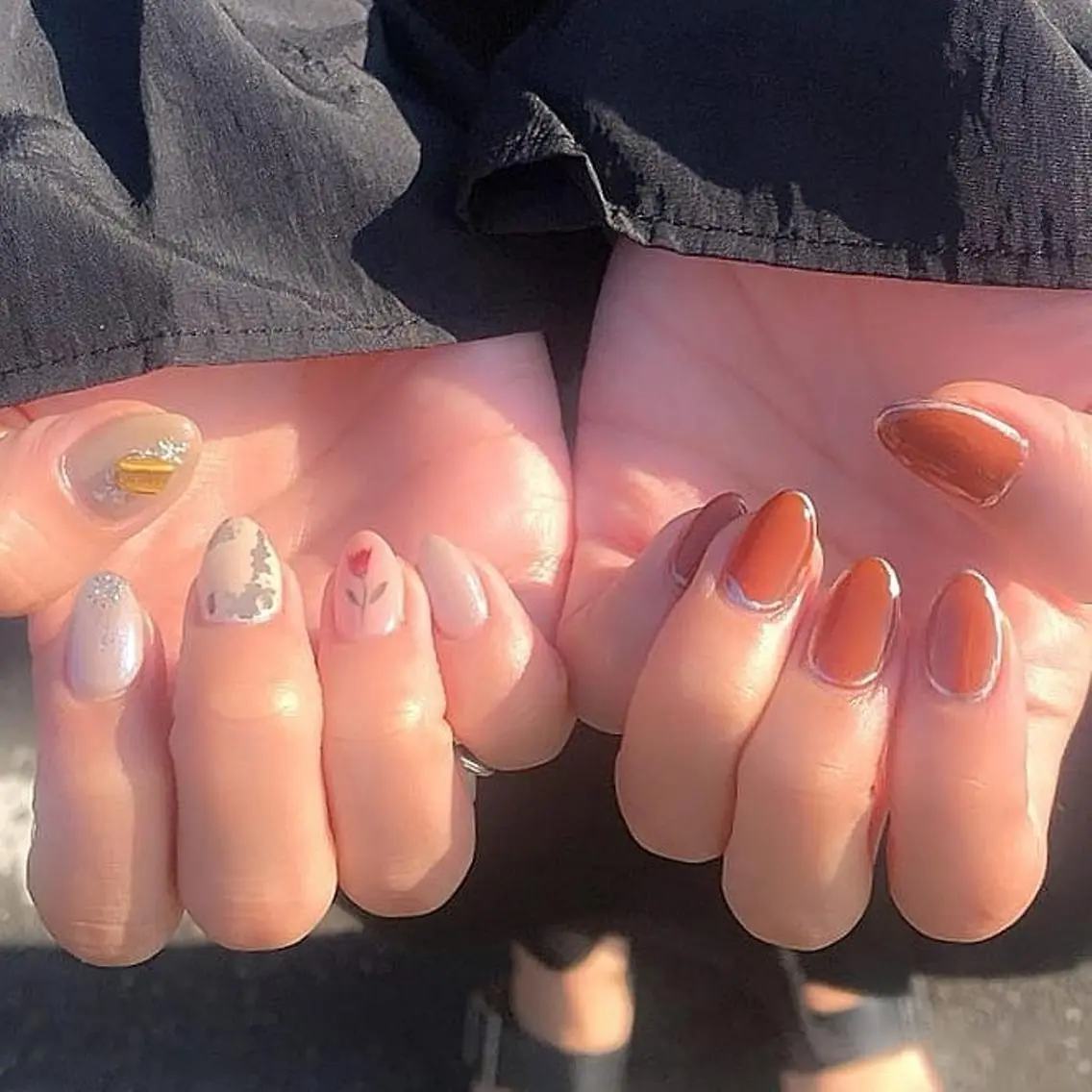 ネイル ニュアンスネイル ハンドネイル ハンドケア lylynail YUUKAのネイルデザイン