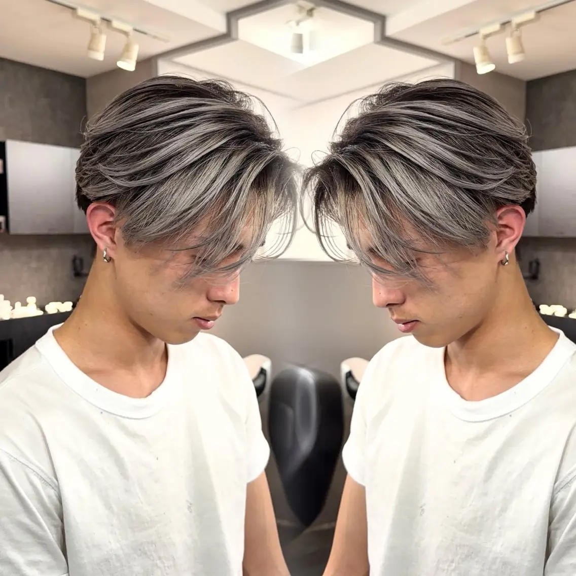 【外国人風カラー🤍】バレイヤージュの写真