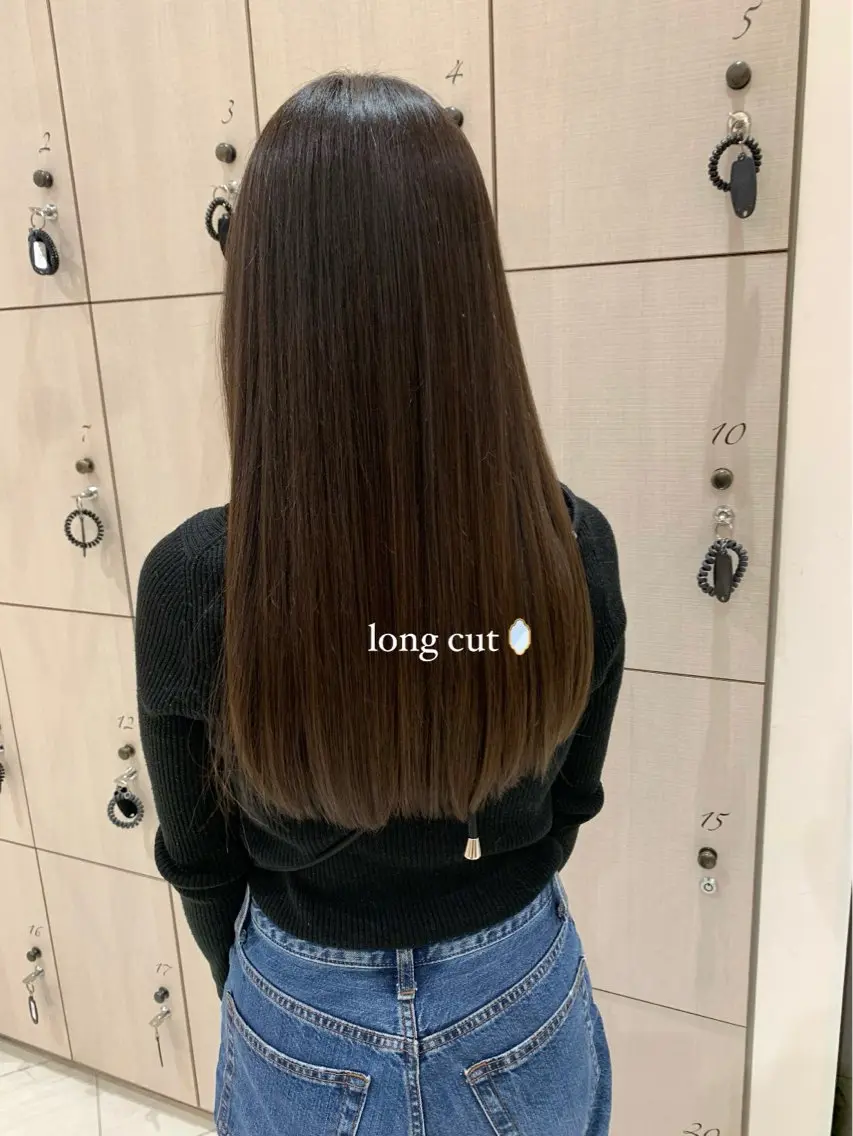 ロング ロング 小竹 夏花のヘアスタイル