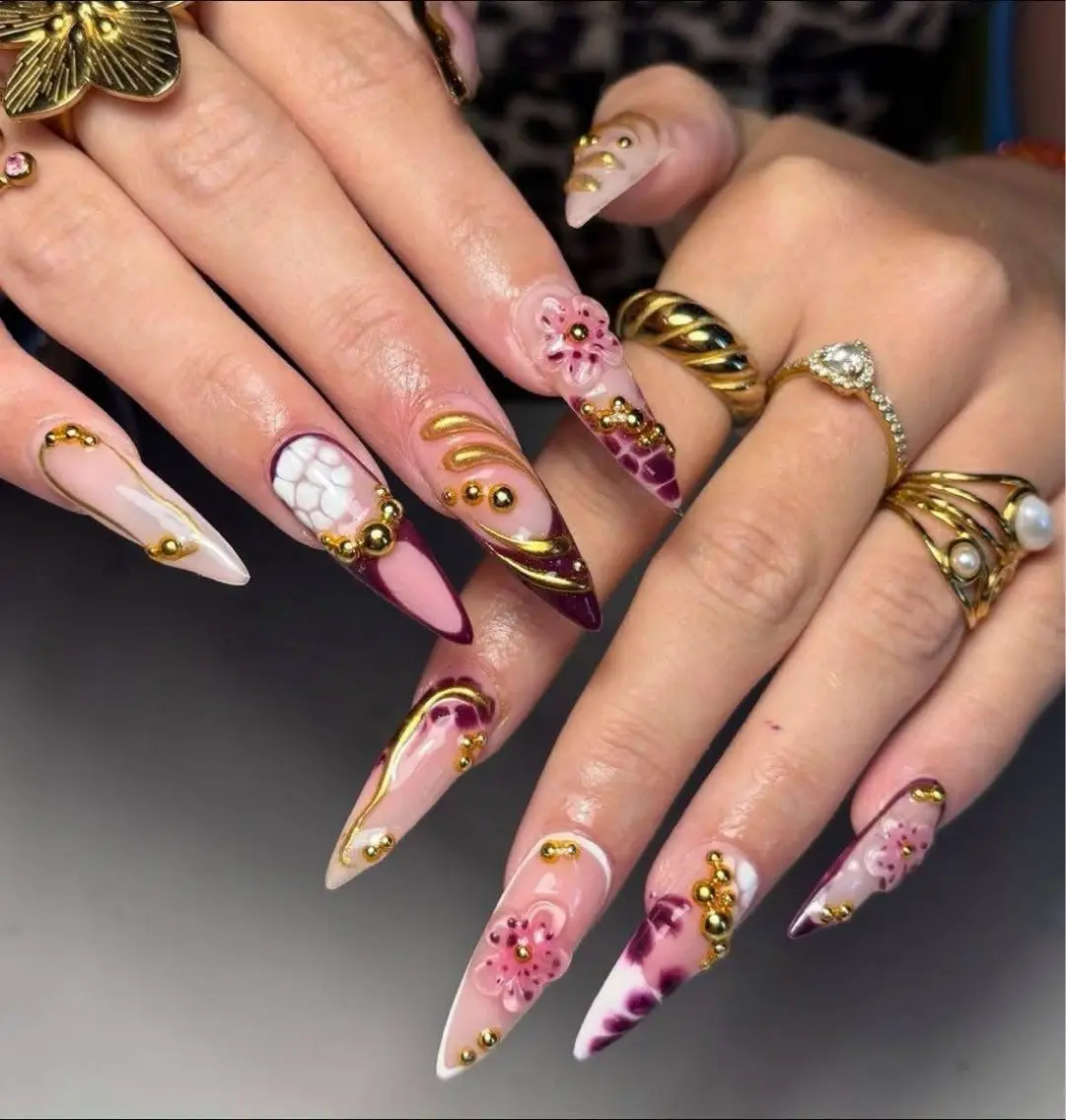 ネイル フットネイル 氷ネイル・うるうるネイル マットネイル ニュアンスネイル リボン ハンドネイル Akina Nailのネイルデザイン