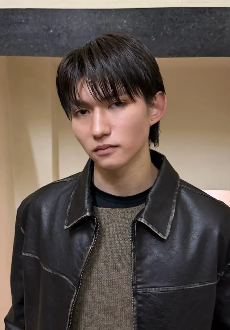 ショート パーマ カット 縮毛矯正 瀬尾 海也のヘアスタイル