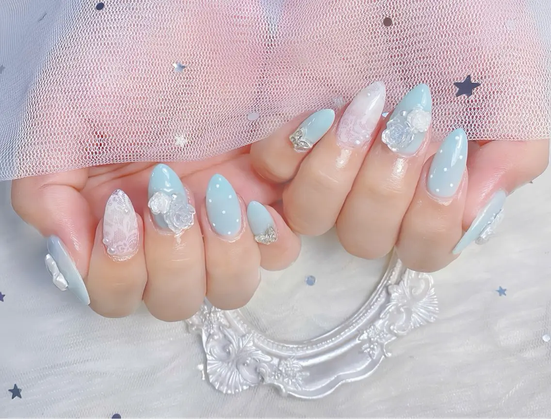 ネイル チークネイル 長さ出し フレンチネイル ジェルネイル グラデーション ハンドネイル THANHTHANH NAILのネイルデザイン