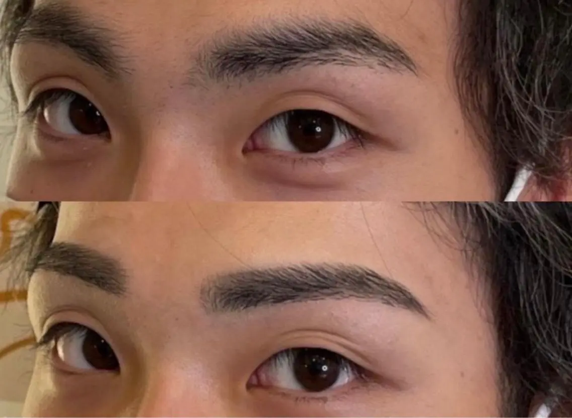 【メンズのお客様限定】眉毛wax脱毛👦🏻💙の写真