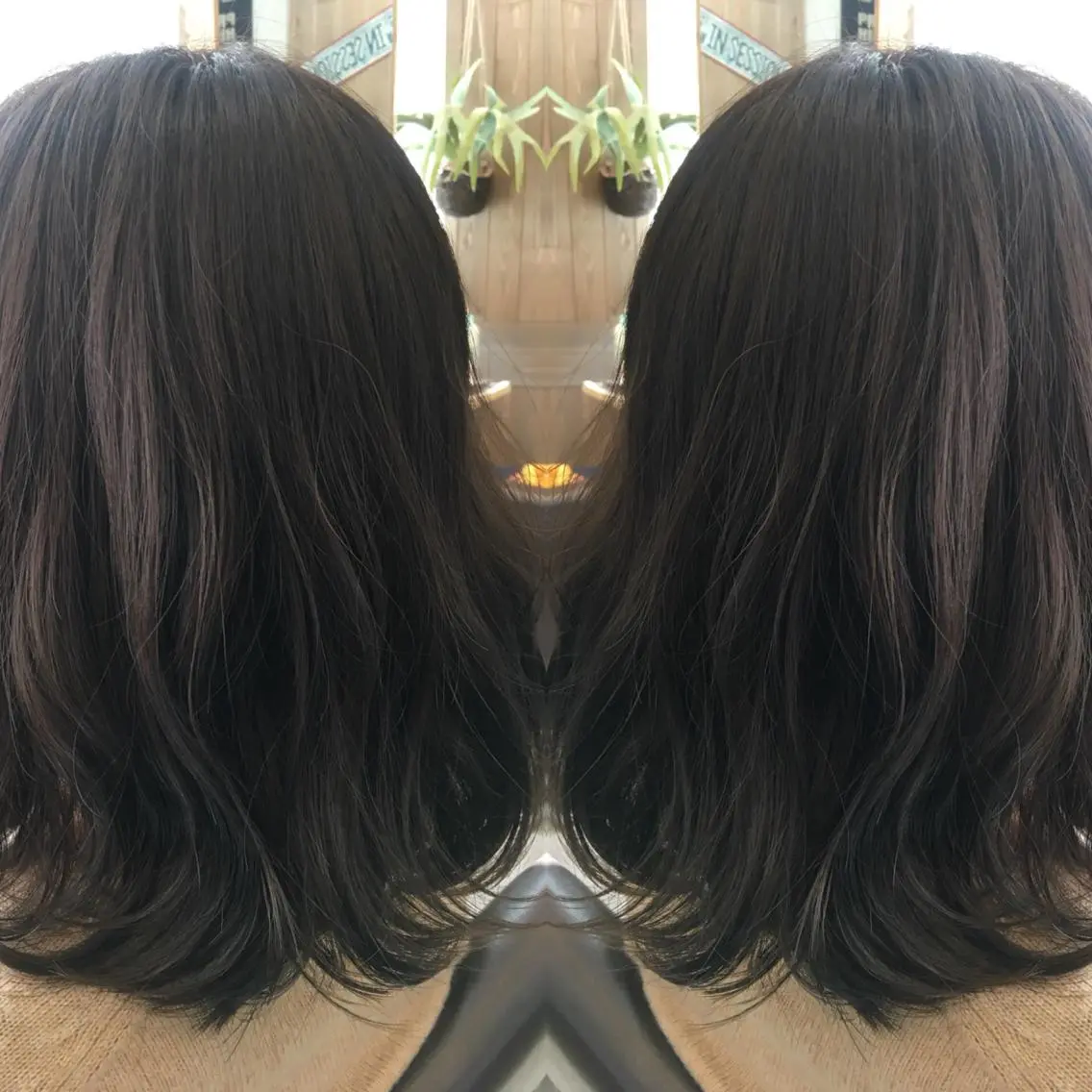 ミディアム 土屋 ゆうこのヘアスタイル
