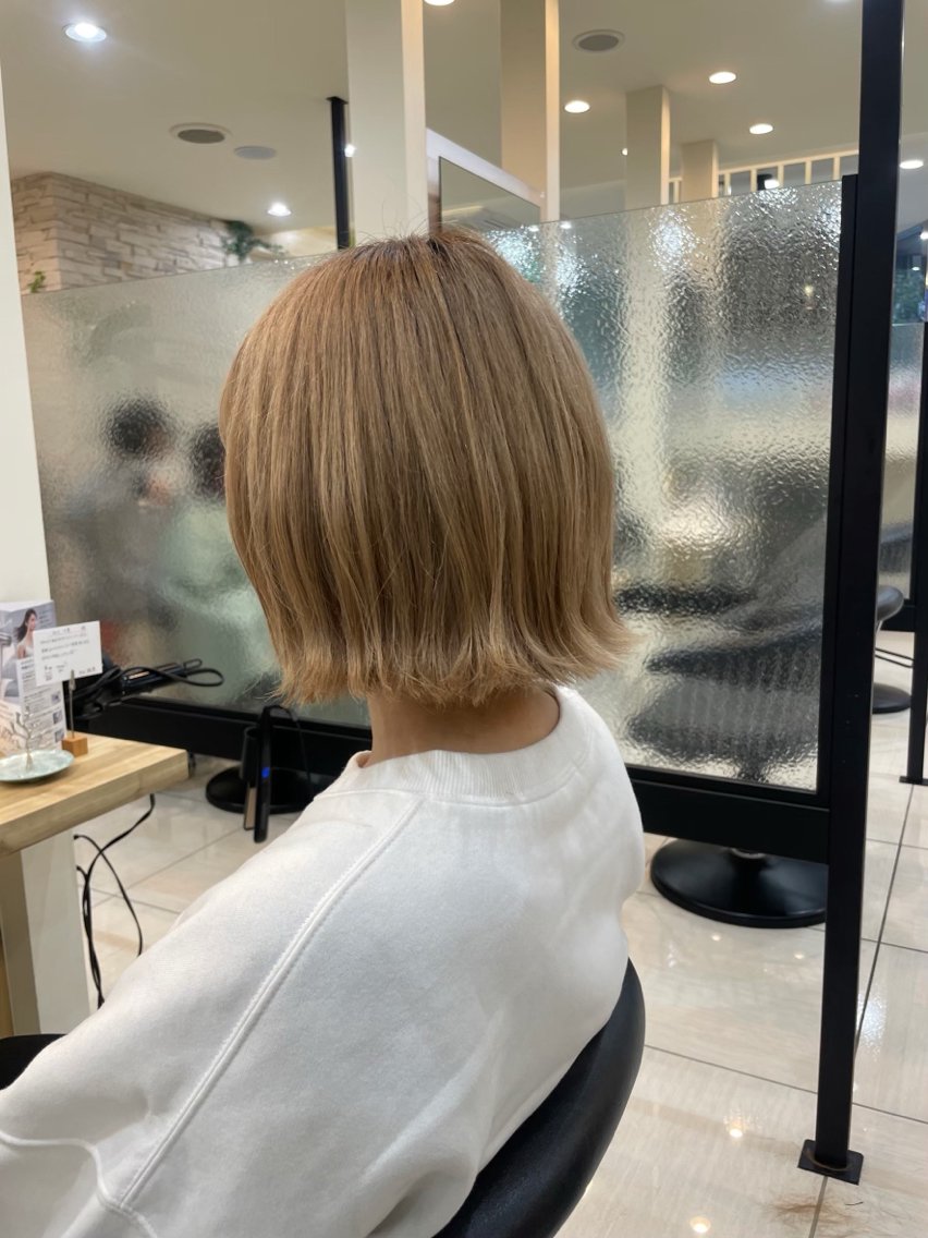 ショート 西脇 柚芭のヘアスタイル