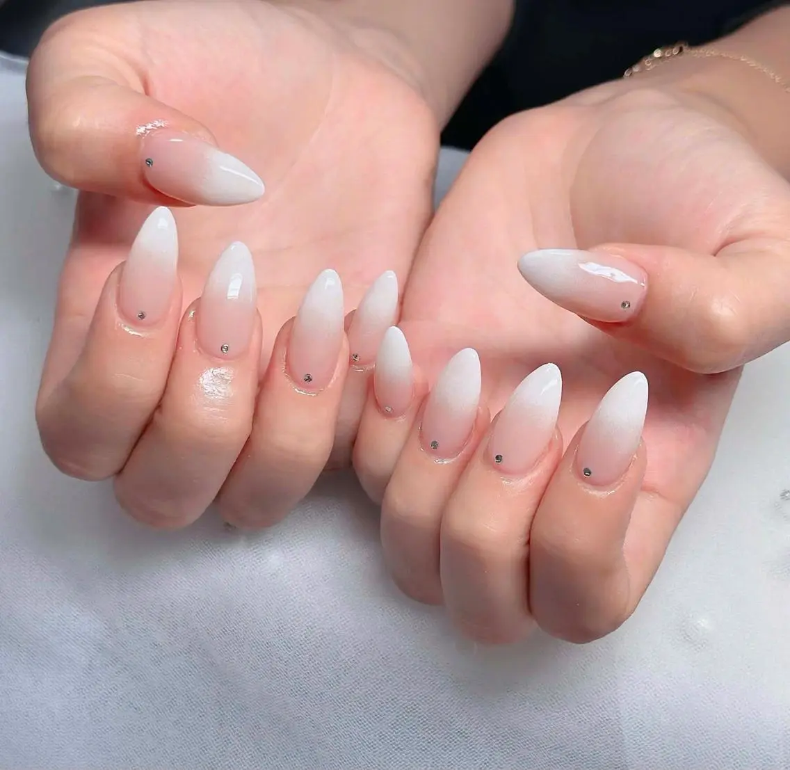 ネイル フレンチネイル ジェルネイル ハロウィン 韓国ネイル マグネットネイル ハンドネイル H.baby Nail Salonのネイルデザイン