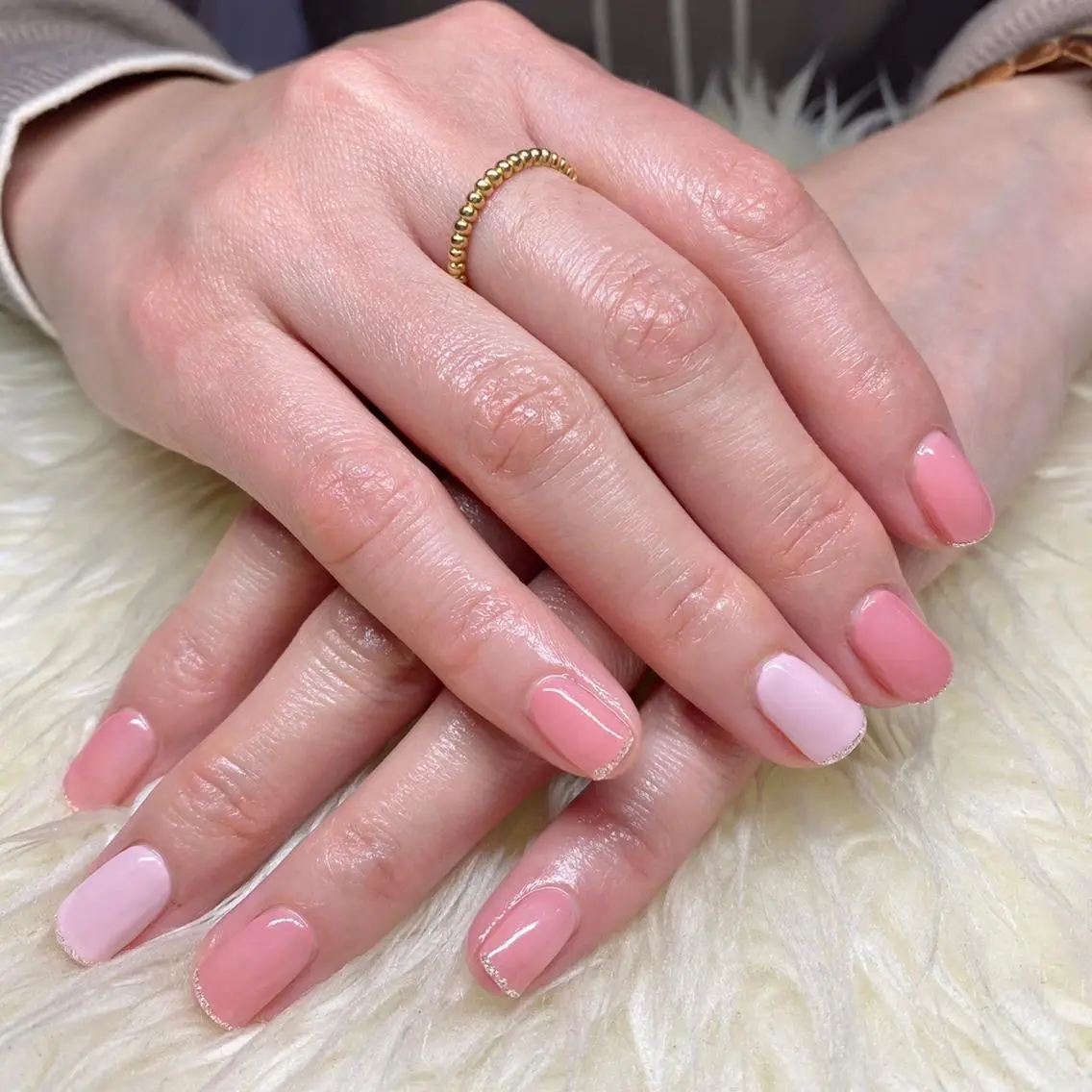 ネイル ラメ(グリッター) ハンドネイル Nail&eye Belire 新宿のネイルデザイン