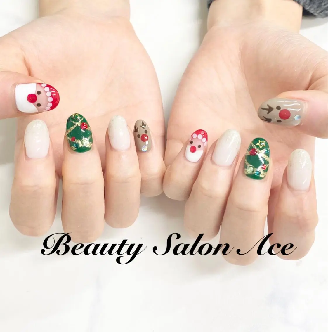 ネイル アートネイル 長さ出し ジェルネイル メンズネイル スカルプネイル 池袋フィルイン Ace♡Nailのネイルデザイン