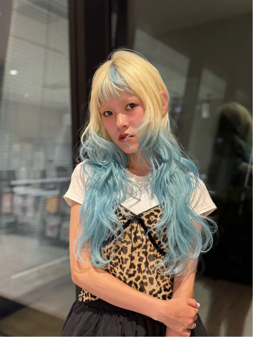 ロング カラー ヘアカラー トリートメント "Daisy" Rio /大名・天神のヘアスタイル