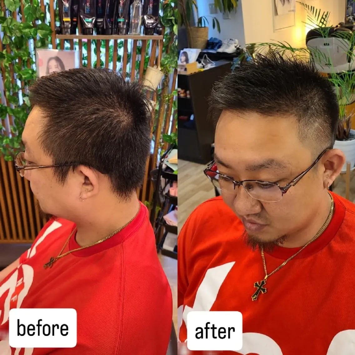 メンズ シ マのヘアスタイル
