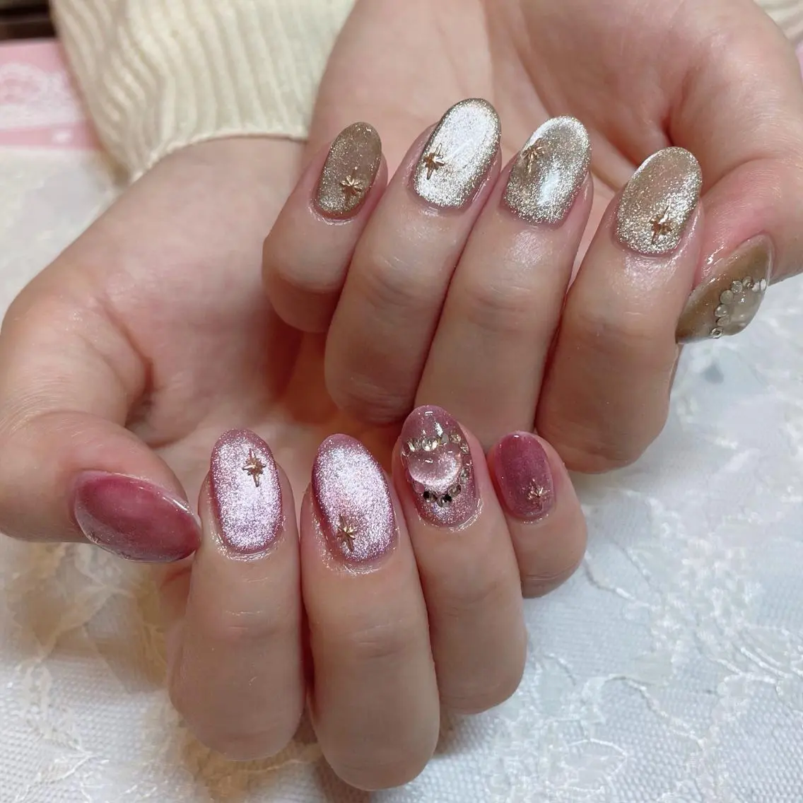 ネイル f'bloom L’ecrinのネイルデザイン