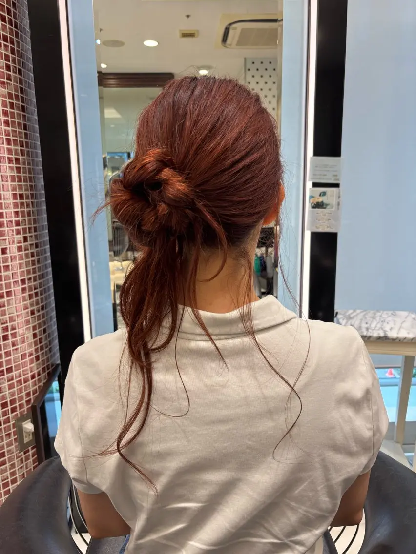 ☀️早朝☀️ヘアアレンジ💐『８時前』の写真