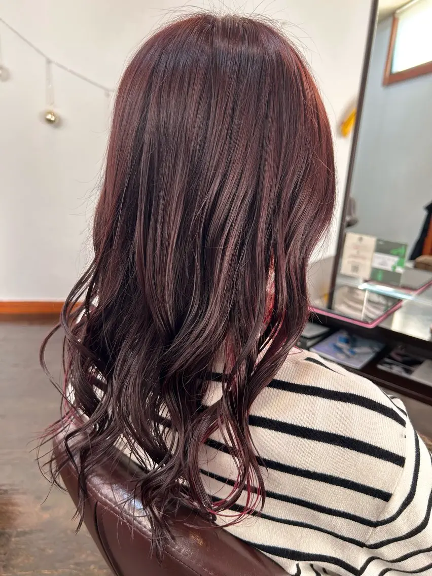 カラー 坂本 瑞季 🤍 髪質改善のヘアスタイル