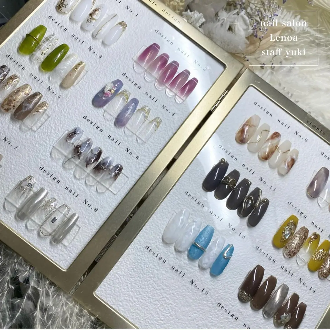 ネイル ハンドネイル Tielu Yukiのネイルデザイン