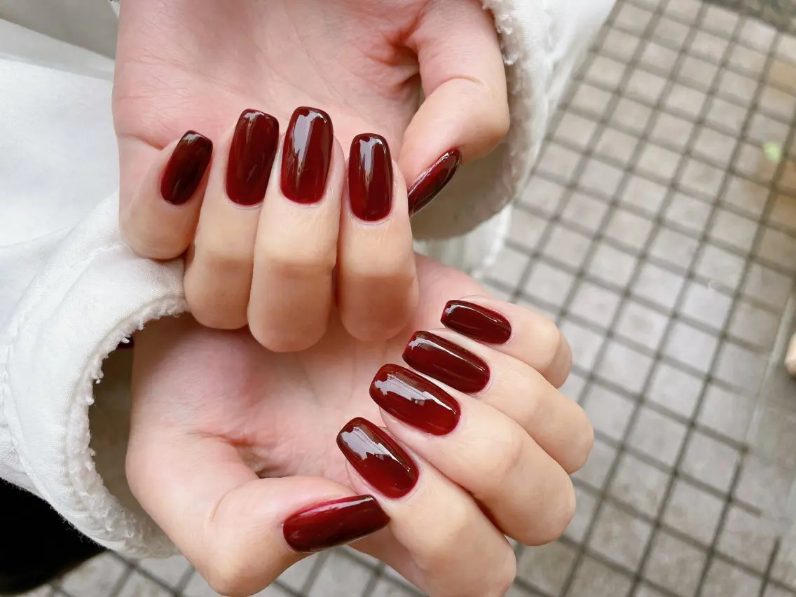 ネイル オーロラネイル フラワーネイル ジェルネイル ハート マグネットネイル nailroom OHANA🌴のネイルデザイン