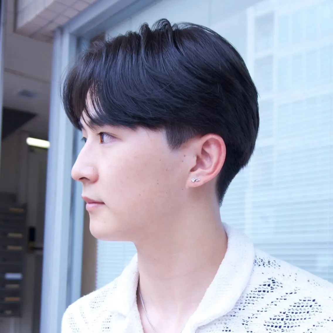 [直毛の方におすすめ❗️]メンズカット➕ニュアンスパーマの写真