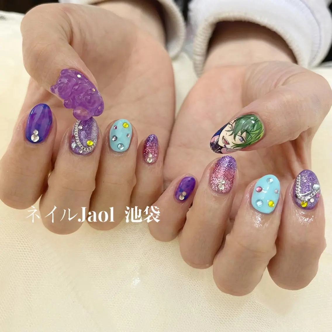 ショート ネイルJaol 池袋のネイルデザイン