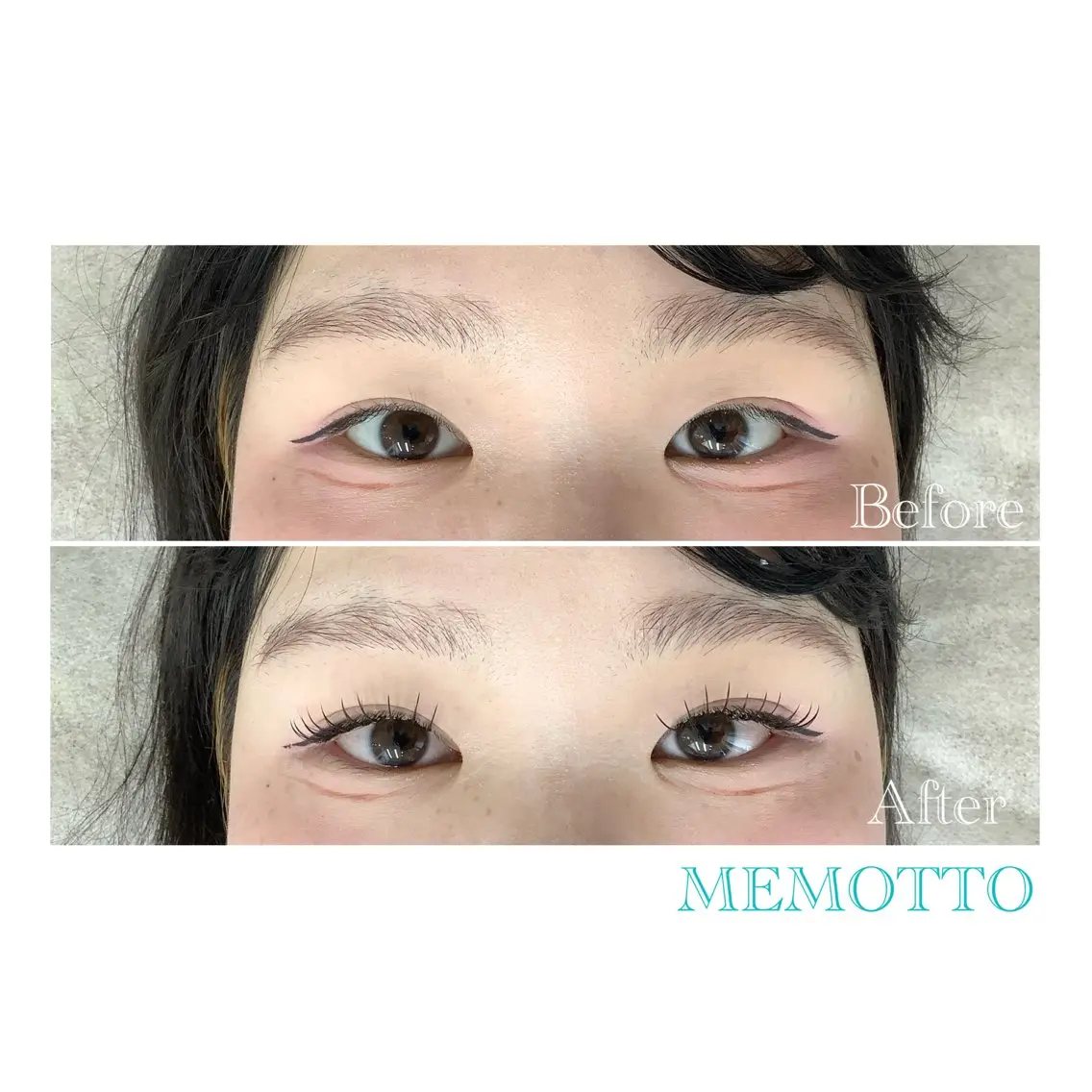 マツエク・マツパ マツエク MEMOTTO CHIHIROのマツエク・マツパデザイン