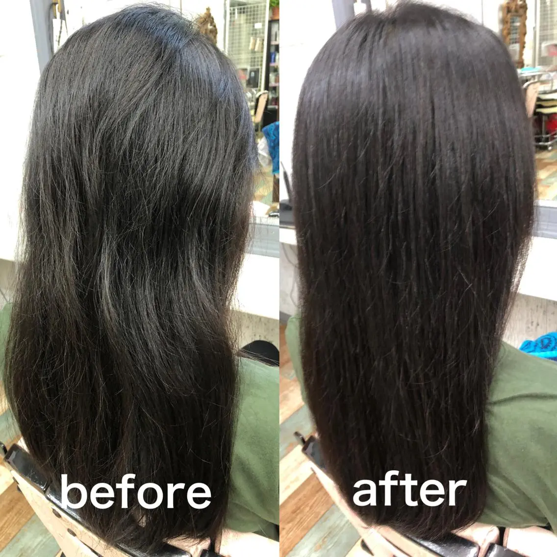 ロング トリートメント リラクゼーション ヘナサロンのヘアスタイル