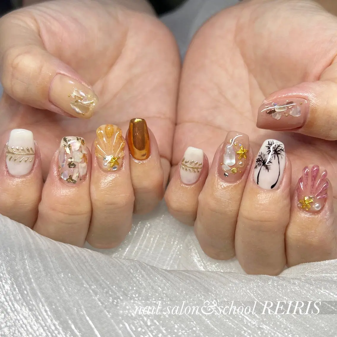 ネイル ハンドネイル Nail salon REIRISのネイルデザイン