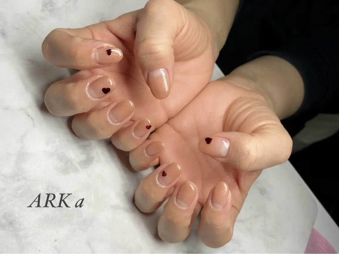 ネイル グラデーション ハンドネイル ARKα Nishiのネイルデザイン