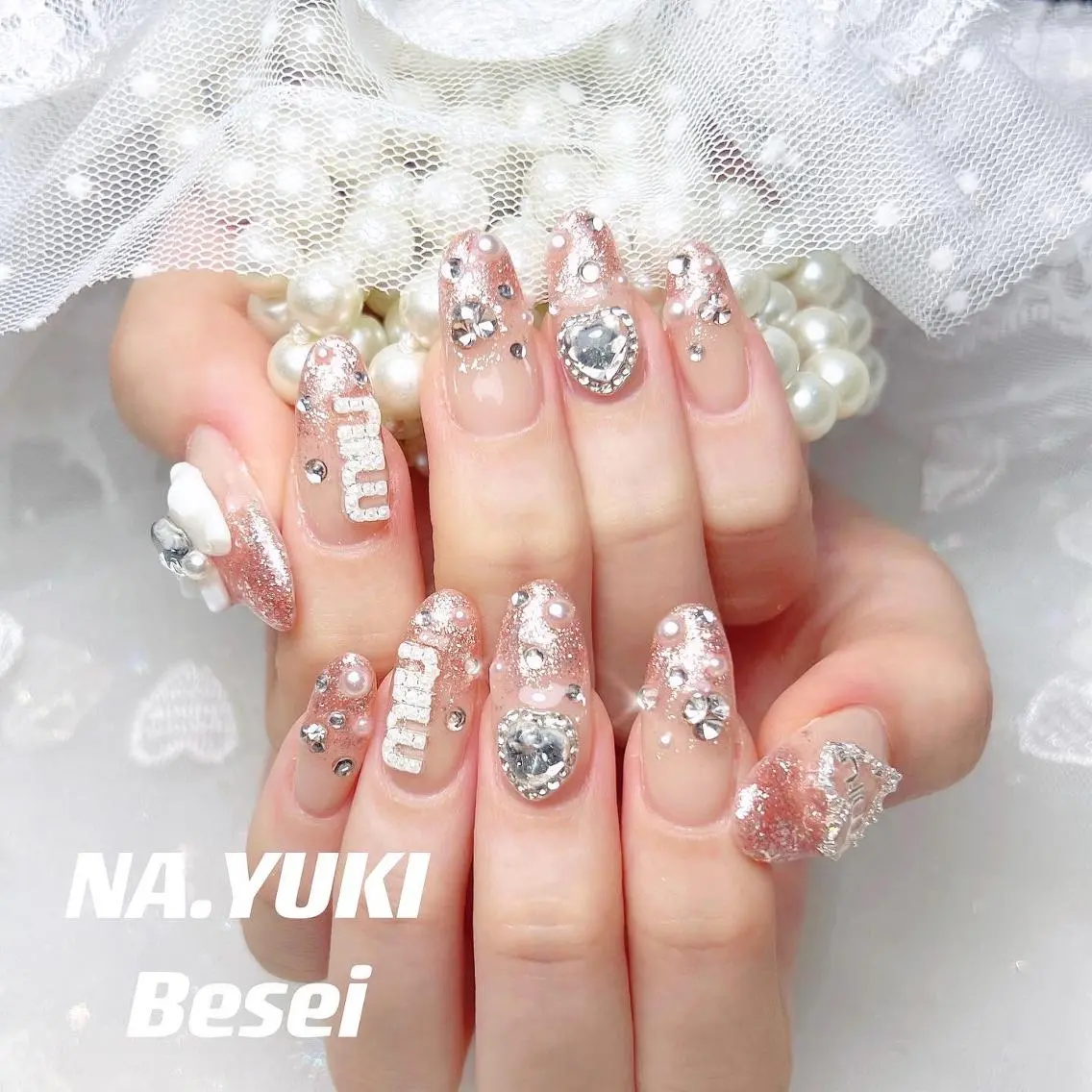 ネイル ハンドネイル ハンドケア YUKI 💗 渋谷店のネイルデザイン